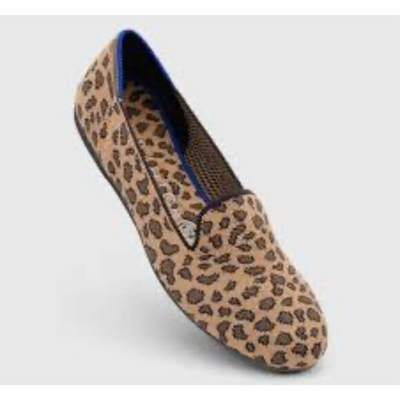 Rothy’s cheetah loafer flats size 7 - Picture 2 of 11